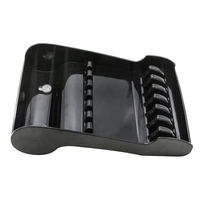 IKZARSA Organizzatore Professionale per Attrezzi da Barbiere, Porta Forbici, Scatola Portaoggetti in Plastica ABS di Alta Qualità, Durevole e Riciclabile