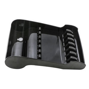 IKZARSA Organizador Profesional de Herramientas para Barbería, Soporte para Tijeras, Caja de Almacenamiento de Plástico ABS de Alta Calidad y Duradero para Peines de Escritorio - Product Image 3