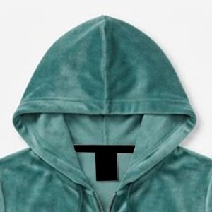 Sudadera con capucha de terciopelo para mujer al por mayor, con cremallera, color liso, manga larga, para otoño, longitud regular, sin forro, tela de poliéster - Product Image 5
