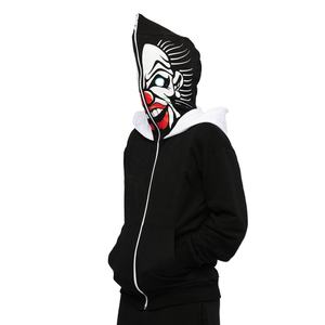 Vente en gros de veste à capuche personnalisée en coton de haute qualité Sweat à capuche zippé pour hommes - Product Image 3