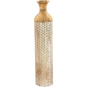 Vase en métal pour la décoration de la maison, porte-fleurs décoratif pour les intérieurs modernes, traditionnels et contemporains - Product Image 3