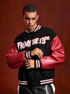 Bold Style College Baseball Jacket for Boys Youth Varsity Letterman Bomber Warm Outerwear Inspired Jacket for <b>Men</b> Look - Product Image 2
