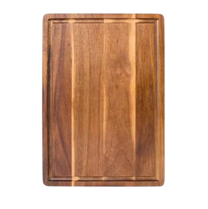 Rustic Solid Wood Mildew Proof Double-sided Chopping Board Stand Dishwasher Safe <b>Kitchenware</b> 1.5cm Thick Rectangle - Product Image 1