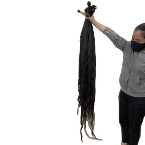 Le plus long ondulé vietnamien en vrac cheveux humains Premium Double Super Double qualité - Product Image 1