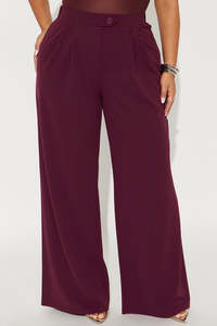 Women's High-Waist Wide-Leg Casual Old Money Trousers Comfortable Stylish Loose Fit Leggings for Daily Wear Summer - Product Image 2
