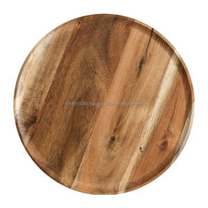 Vente en gros de bois d'acacia et de manguier écologique de haute qualité pour assiette de chargement Meilleure finition polie Vaisselle en bois Vaisselle - Product Image 2