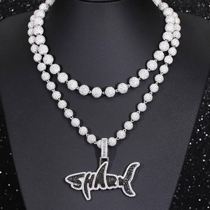 Most Selling Trendy <b>Iced</b> <b>Out</b> Cuban <b>Chain</b> Necklace for Men Women Perfect for Street Style Hip Hop Fashion Available for Sale - Product Image 3