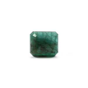 Certified Natural Zambian Emerald 35 Carat Loose Gemstone Emerald Cut Wholesale - Product Image 2