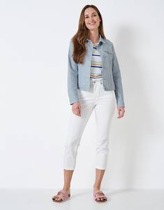 Chaleco vaquero sin mangas para mujer, estilo chaleco, ropa exterior de mezclilla para verano, chaleco vaquero - Product Image 2