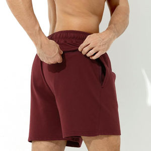 Pantalones Cortos Deportivos para Hombre, al por Mayor, Sólidos, No Tejidos, Casuales, de Verano, Personalizados, de Secado Rápido, con Cintura Elástica - Product Image 2