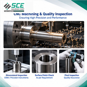ตัวนำวาล์วแบบหล่อขึ้นรูปด้วยขี้ผึ้งและงานกลึง CNC ตามมาตรฐาน ASTM A743 WCB CF8M CF8 SS 304 SS 316 CA 15 รับผลิตแบบ OEM/ODM ตามสั่ง - Product Image 5