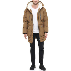 Manteau d'hiver matelassé long de qualité supérieure, unisexe, résistant à l'eau, avec logo personnalisé, fournisseur d'usine OEM ODM pour unisexe - Product Image 4