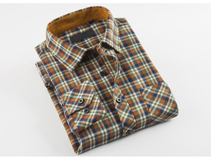 Long Sleeve Plaid <b>Flannel</b> Shirts for Men Custom 100% Cotton Mens Heavy Weight Brushed Wholesale <b>Flannel</b> Shirt - Product Image 2