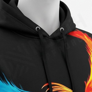 Sweat-shirts pour hommes surdimensionnés au design unique, vente en gros, streetwear haut de gamme, vêtements, logo personnalisé, commande en gros, pull-over tendance - Product Image 4