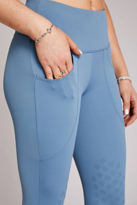 Pantalones de Montar a Caballo Personalizados para Mujer con Elasticidad en Cuatro Direcciones, Secado Rápido y Características Ecológicas, Bolsillo para Teléfono, Cintura Alta y Cómodos - Product Image 3