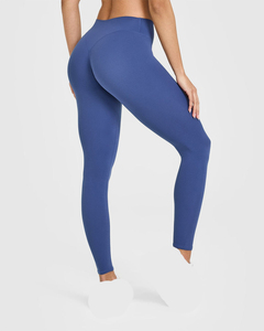 Vêtements de sport personnalisés de haute qualité, legging de course sans couture, vêtements de gym, legging de yoga taille haute pour femmes - Product Image 2