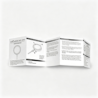 Manuels de produits personnalisés OEM en papier offset A5 |   Impression de brochures commerciales en carton écologique, directement de l'usine