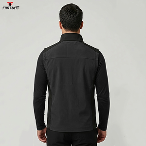 Latest Design Top Quality <b>Men</b> <b>Soft</b> <b>Shell</b> <b>Jackets</b> Stand Collar Zipper Style With Solid Color <b>Men</b> <b>Soft</b> <b>Shell</b> <b>Jackets</b> - Product Image 4