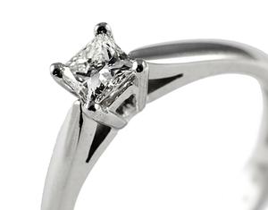 Joyería fina 14K oro blanco anillo de racimo personalizado DE/VVS1 VVS2 anillo de compromiso de diamante de laboratorio redondo joyería de mujer - Product Image 5