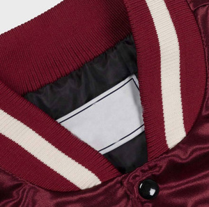 Chaqueta Varsity Stonefield Manufacturing - 100% Lana, con Capucha, Cuello Alto, Diseño Geométrico de Dibujos Animados, Impermeable, Ropa de Calle, Ropa de Invierno - Product Image 6