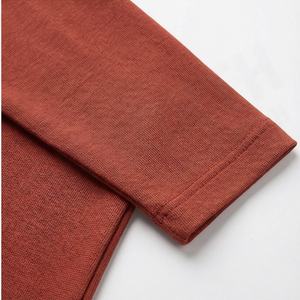 T-shirt à manches longues et col rond pour femme, couleur personnalisée, en coton biologique de luxe, pré-rétréci, certifié GOTS, qualité supérieure, coupe classique, haut confortable - Product Image 6