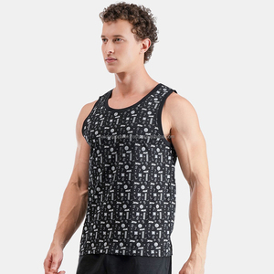 Nardon Apparel Vente en gros Personnalisé Débardeurs pour hommes décontractés 100% Coton Respirant Couleur unie Confortables - Product Image 3