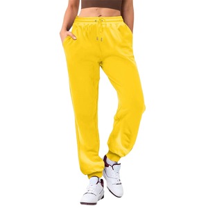 Pantalones Deportivos Personalizables para Mujer, Cintura Alta, Cordón Ajustable, Corte Regular, Tela de Forro Polar de Poliéster Ecológico para Gimnasio y Uso Casual - Product Image 5