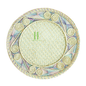 High Quality Handmade Woven Seagrass Round 35cm Diameter Placemat Charger <b>Plates</b> Boho Decor Enhancing Your Dining Experience - Product Image 1