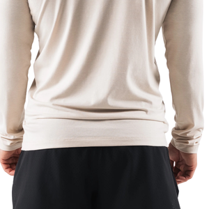 Camiseta de Manga Larga para Hombre, Color Crema, Cómoda, de Algodón Premium, Informal, Moderna, para Gimnasio, Ropa Deportiva Elegante, Venta al Por Mayor - Product Image 6