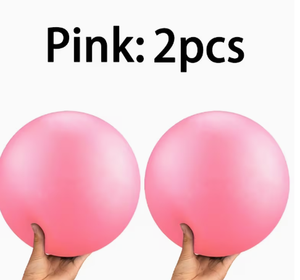 HAWK SPORTS INDUSTRIES - Juego de 2 Pelotas de Yoga para Masaje y Ejercicio, Material de PVC Antideslizante, Pelota de Estabilidad para Ejercicios Abdominales para Adultos - Product Image 3