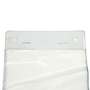 Bolsa de embalaje de plástico transparente con refuerzo de HDPE/LDPE, bolsa de comida resellable impresa personalizada para pasteles, precio al por mayor de fábrica de Vietnam - Product Image 1