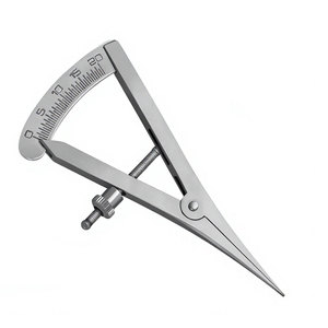 Calibrador Recto de 3.5 Pulgadas, Pequeño, para Mapeo Óseo, de Acero Inoxidable, Manual, de Precisión, para Cirugía Dental, Ortodoncia e Implantes, con Escala de 0-20 mm - Product Image 4