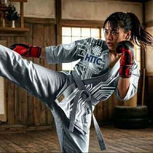 Bolsa para Karate Gi de la marca Fighter Rank, 100% algodón, 450 GSM, HTTC, al por mayor |   Transpirable, Duradero, Ligero, de Secado Rápido, Unisex, para Adultos - Product Image 1