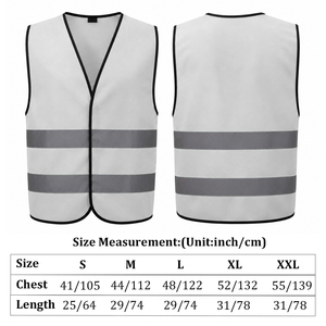 Gilet de sécurité haute visibilité respirant avec bandes réfléchissantes et logo personnalisé, fabrication de qualité supérieure à prix abordable - Product Image 4