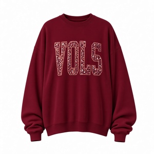เสื้อสเวตเชิ้ตคอกลมโอเวอร์ไซส์สำหรับผู้หญิง แขนยาว ทรงหลวม สวมใส่สบาย แฟชั่นลำลองสำหรับทุกวัน - Product Image 5
