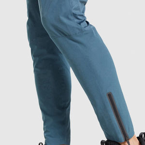 Pantalon de survêtement décontracté personnalisé pour homme grande taille – Confortable, respirant, en molleton 100 % coton, avec cordon de serrage, logo personnalisé - Product Image 5