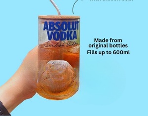 Bouteille Absolut EcoSip écologique, Bouteille Absolut ReSip, Bouteille Absolut Eco Luxe, Absolut Sipper vert - Product Image 3