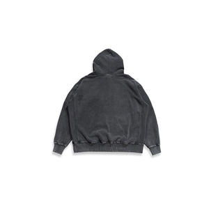 Sudadera con Capucha Personalizada de Invierno con Lavado Ácido, Diseño Personalizado, Resistente al Viento, Logotipo Frontal, Color Sólido, Poliéster y Algodón de Alta Calidad para Unisex - Product Image 6