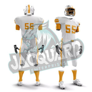 Uniforme de football américain de haute qualité à bas prix, fabriqué en 100 % polyester - Product Image 1