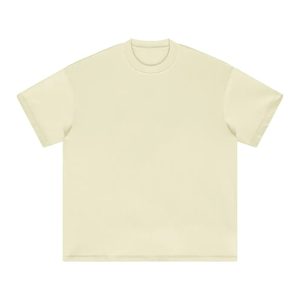 เสื้อยืดผู้ชายทรงสลิมฟิต ขายส่ง 300 กรัม ผ้าฝ้าย 100% สกรีนโลโก้ได้ สตรีทแวร์ แขนสั้น แห้งเร็ว - Product Image 3