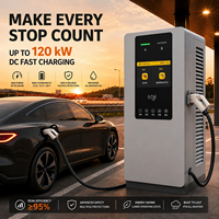 Chargeur rapide DC 120 kW pour véhicules électriques, destiné aux zones de services autoroutiers et aux stations de recharge publiques