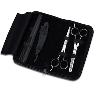 Tijeras de Peluquería de Acero Inoxidable de Alta Calidad, Tijeras de Entresacar, Juego de Herramientas para Corte de Cabello, Tamaño Personalizado - Product Image 1