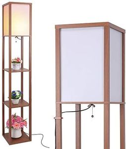 Handmade Wooden Floor <b>Lamp</b> <b>Shelves</b> Modern Design Tabletop | High Quality Factory Bulk Supply for Housewarming Wedding - Product Image 1