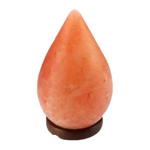 Tear Drop Himalayan pink Salt Lamp Water Drop Shape Salt Lamps Himalayan Tear Drop Salt Lamps - Product Image 1