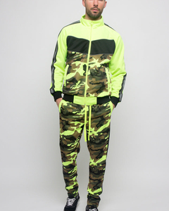 Conjunto Deportivo Premium para Hombre, Reflectante, Color Neón, Casual, Ecológico, Transpirable, Corte Regular, Poliéster/Algodón, Hecho en EE. UU. - Product Image 1