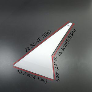 Kit di 4 Raschietti in Plastica con Manico Lungo per Applicazione Pellicole Oscuranti per Finestre - Product Image 2