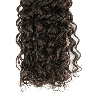 ผมแท้แบบ Remy Weft สีน้ำตาล ลอนธรรมชาติ เนื้อนุ่ม หนาเต็ม ปริมาณมาก - Product Image 2