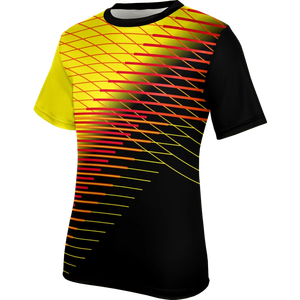 Nueva Camiseta de Tenis Unisex Hecha en Fábrica, Último Estilo, Sublimación Completa, Talla Personalizada, Ropa Deportiva de Poliéster, Pantalones Cortos de Tenis - Product Image 3