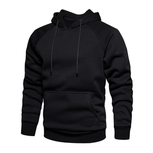 Men's Pullover <b>Hoodies</b> Soft Hooded Sweatshirts Long Sleeve Casual Pullover Pocket 100% Cotton Winter OEM Service Quick Dry - Product Image 1