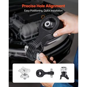 Kit di sostituzione supporti motore e trasmissione compatibili per Honda Civic 1.8L Coupé 2012-2013, set da 3 - Product Image 6